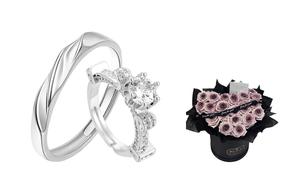 Нишевое дизайнерское кольцо для женщин VIVIWELL, розовый