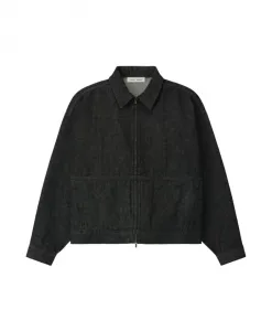 Джинсовая рабочая куртка Fear Of God, черный