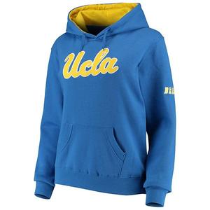 Женский синий худи ucla bruins big logo Stadium Athletic