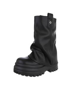 Ital-Design Черные туфли на высоком каблуке