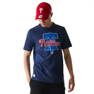Футболка с коротким рукавом New Era MLB Regular Philladelphia Phillies, синий
