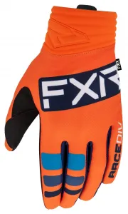 Перчатки Prime MX FXR, оранжевый/темно-синий