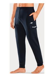 Зауженные брюки-карго KangaROOS, темно-синий