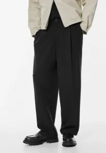 Брюки классического кроя Pull&Bear, Black