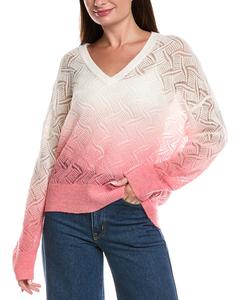 Босс Хьюго Босс Фриджони свитер из шерсти и альпаки BOSS Hugo Boss, розовый