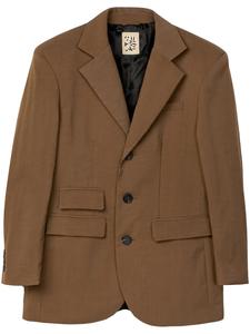 CamperLab однобортный пиджак, коричневый