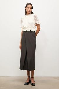 Юбка Answear.Lab, коричневый