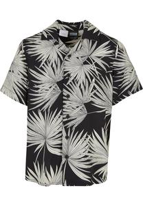 Рубашка на пуговицах Urban Classics Comfort fit Button Up Shirt Frond Resort, черный