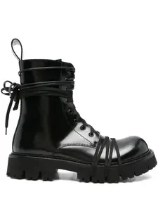 Ботинки на шнуровке Moschino, черный