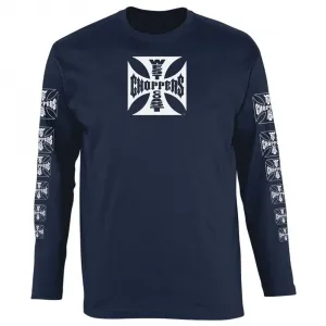 Толстовка West Coast Choppers OG Logo, синий