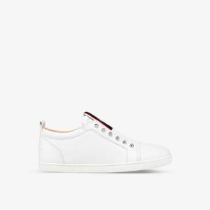 Кожаные кроссовки FAV Fique a Vontade Christian Louboutin, белый
