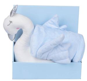 Талисман фламинго с синим одеялом Inna marka