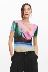 Ребристая футболка Nightscape