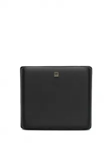 Атласный клатч TOTEME, черный