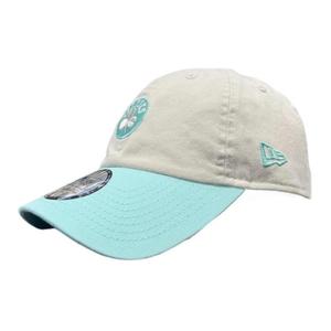 New Era Хлопковая бейсболка унисекс белая