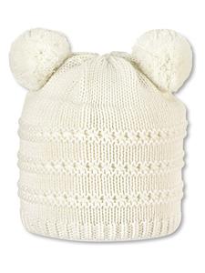 Вязаная шапка кремового цвета Sterntaler