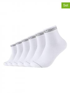 Mustang Набор из 6 белых носков