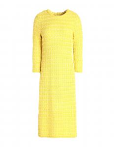 Платье миди Balenciaga, желтый
