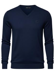 Ombre Свитер в темно-синем цвете