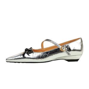 Туфли Мэри Джейн на массивном каблуке для женщин QITUMAUL, Gold[Heel Height 2.5Cm]