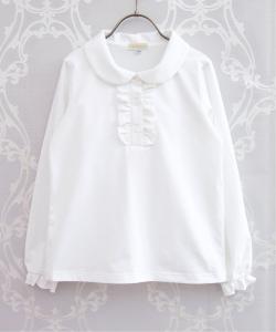 (К) Классическая блузка с оборками