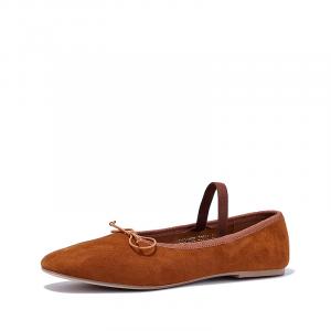 Туфли Мэри Джейн на плоской подошве 0,5 см женские Brut Ros′e, Caramel