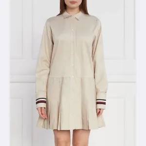 Короткое платье Ls Global Stp Tommy Hilfiger, бежевый