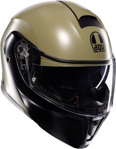 Шлем AGV Streetmodular Mono, Green/Black