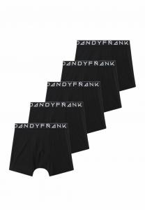 Брюки 5-PACK SOLID TENCEL BOXER BRIEF Frank Dandy, черный