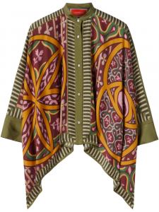 Рубашка-фуляр La DoubleJ, зеленый