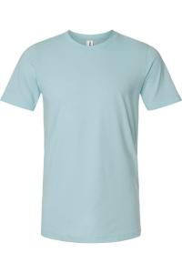 Футболка Tultex Combed CVC, цвет heather ice blue