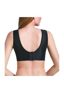 Женский бюстгальтер с рельефной кружевной каймой Mylena Anita, черный