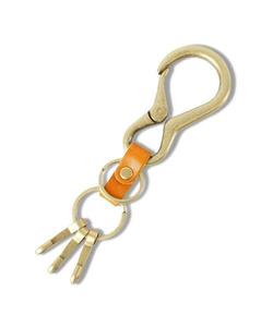 Брелок-карабин TACHIYA Daruma, латунь