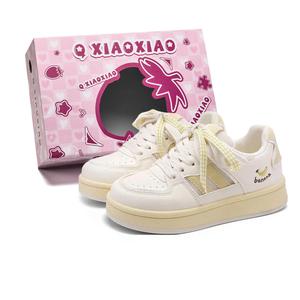 Circle small Женские противоскользящие, износостойкие, легкие низкие скейтерские кроссовки Banana Color (желтая лента), цвет Banana Color (Yellow Ribbon)