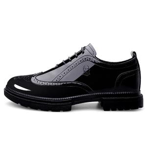 Мужские повседневные туфли LAORENTOU низкие черно-коричневые