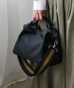 Женская сумка-тоут с ручками из натуральной кожи, нейлон и холст Aroco, цвет Nylon Black