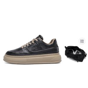 Низкие скейтерские кроссовки мужские SEPTWOLVES, черный