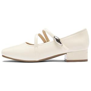 Туфли Мэри Джейн 3,5 см женские AGSDON, Beige