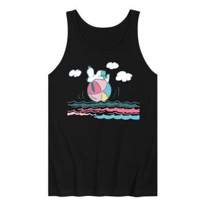 Мужская майка Peanuts Snoopy Beach Vibes с графическим рисунком Licensed Character