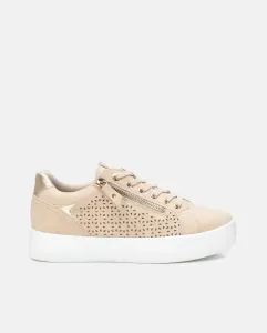 Женские спортивные кроссовки на молнии Xti, бежевый