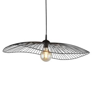 Подвесной светильник searchlight Wave Wire, сталь - 1-пламенная - черная