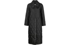 GANNI Стеганое куртка из рипстопа, Black