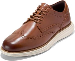 Мужские оксфорды Cole Haan Grand Ultra с ультралегким крыловым носком, British Tan