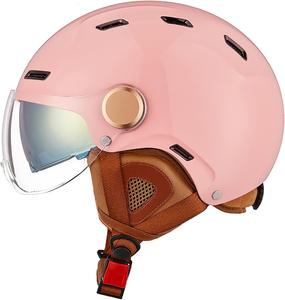 Шлем мотоциклетный stdpcxz открытый, розовый