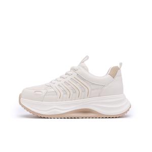 Ritai Женские повседневные туфли с низким верхом, устойчивые к истиранию, бежево-абрикосового цвета