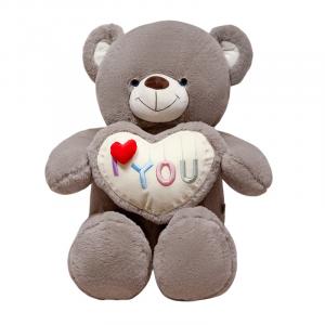 Плюшевый мишка Heart Teddy Bear, высота 60см/70см/80см/95см Whoops