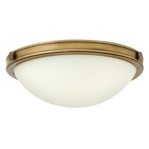Потолочный светильник Elstead Lighting, 34,6x12,4 см, цвет латуни