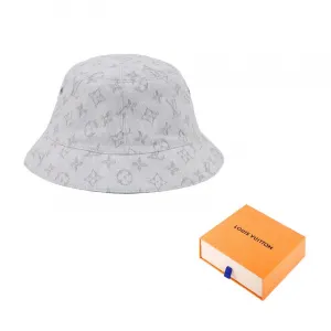 LOUIS VUITTON Боб с монограммой деним, Bucket Hat