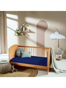 Erwin Müller Детская простыня из махровой ткани, цвет «Эрдинг», темно-синего цвета