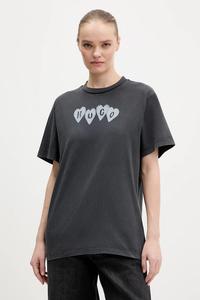 Винтажная хлопковая футболка tee_22 HUGO, серый